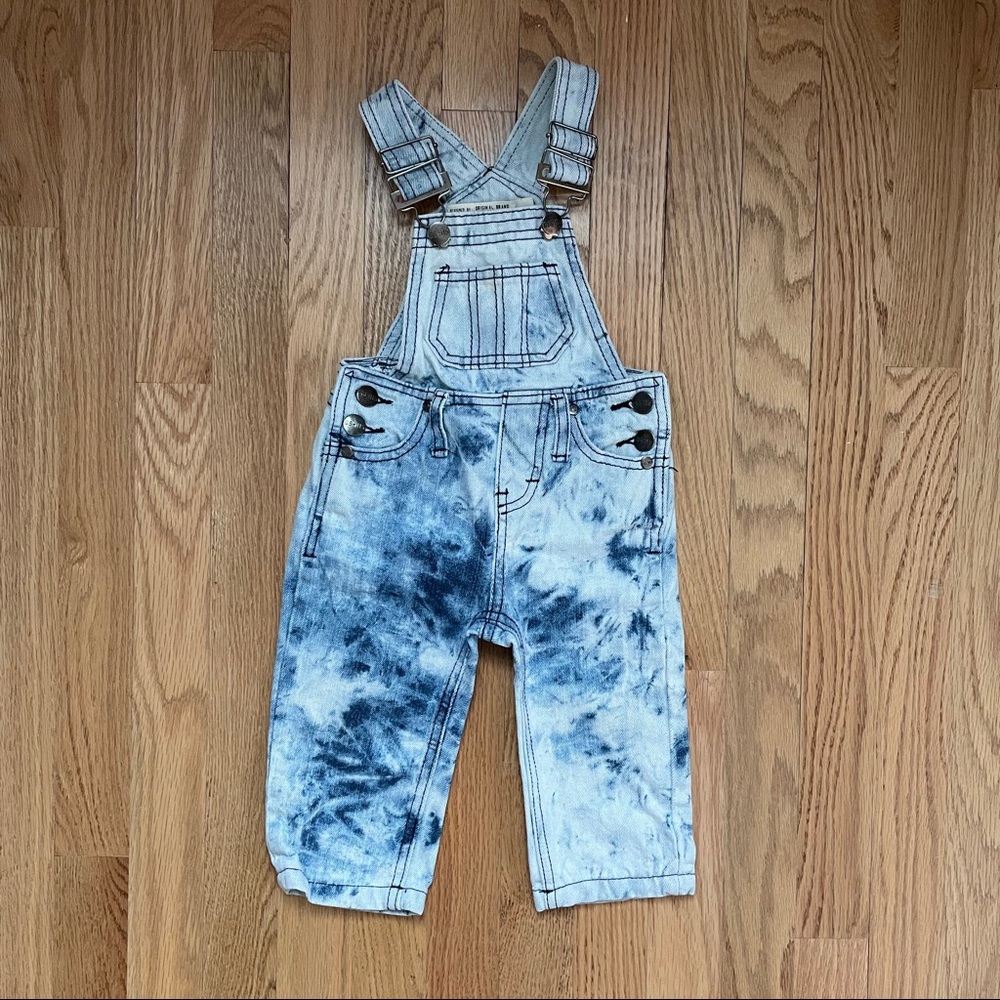 Acid washed GS115 overalls size 18 months